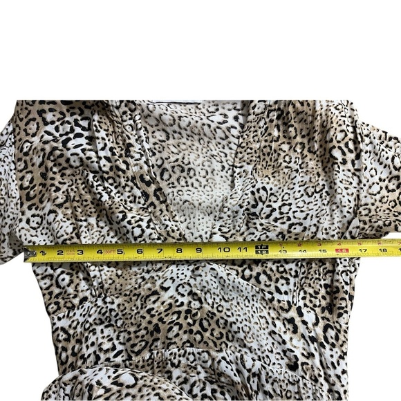 Faithfull The Brand Meadows Animal Print Midi Dress - Picture 9 of 9